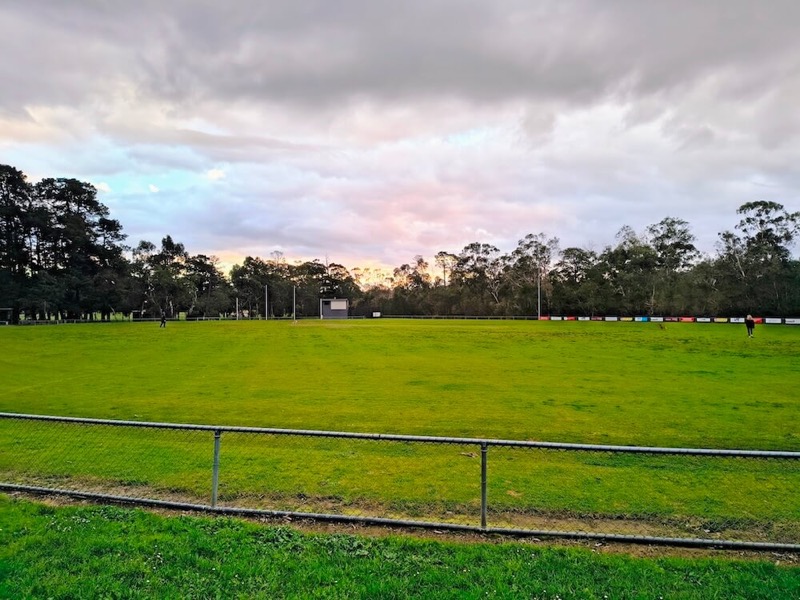 Fred Geale Oval beside the Tarralla Creek Trail in Croydon